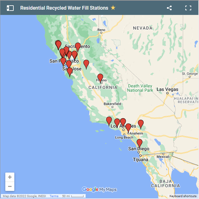 Welcome back <a href="/CityofLivermore/">City of Livermore CA</a> to the Residential #RecycledWater fill station club. 

There are now 22 fill stations across California providing free recycled water for landscape irrigation. 

#cawater #cadrought