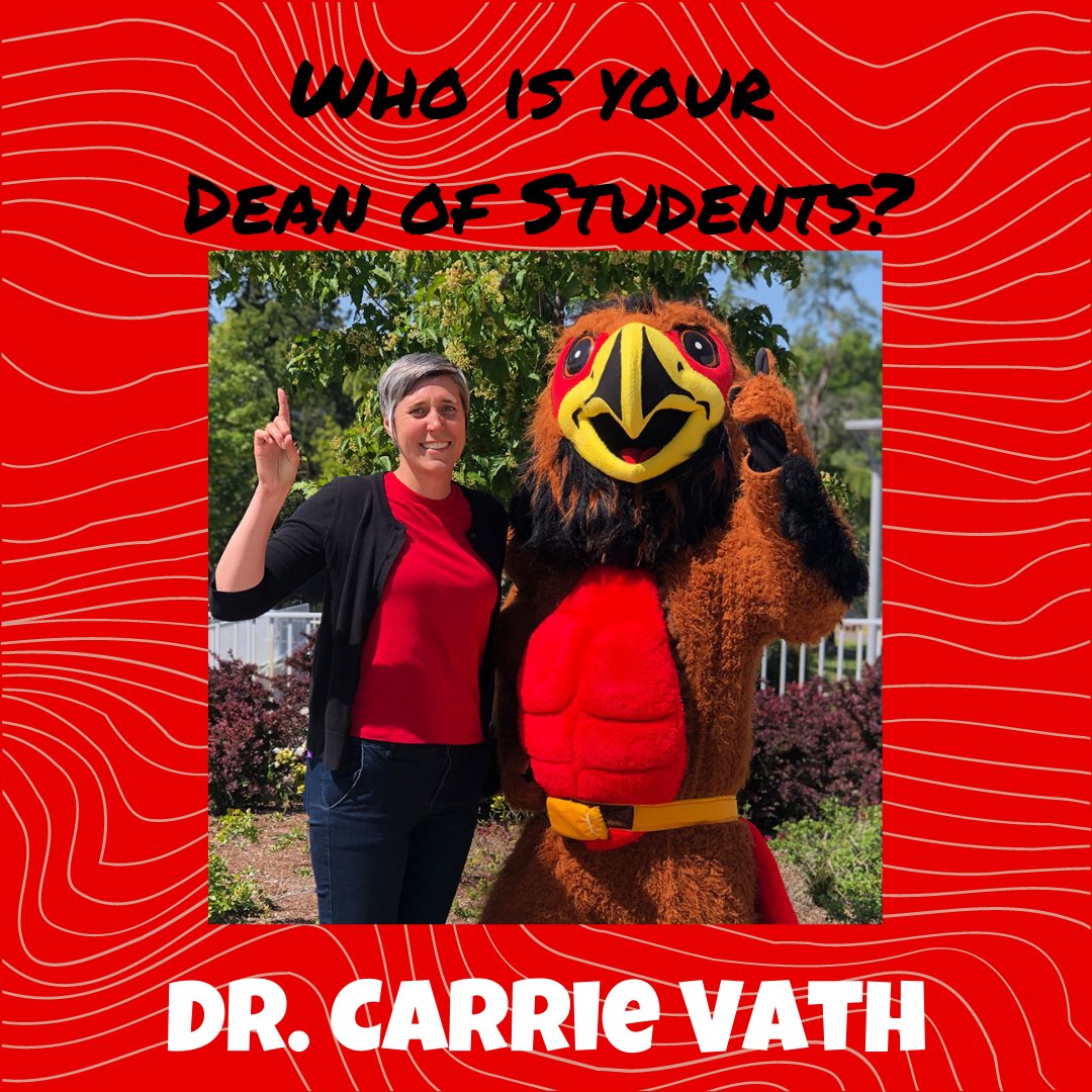 SOU_StudentLife's tweet photo. Dr. Carrie Vath is here for you! Visit https://t.co/9eJKsyf8Ib to learn more about her and the other DOS staff, stop be her office (SU 321) for a chat or if you need support on campus, or reach out via dos[at]https://t.co/TDjxIFnrWL https://t.co/3Y7vgYK89r