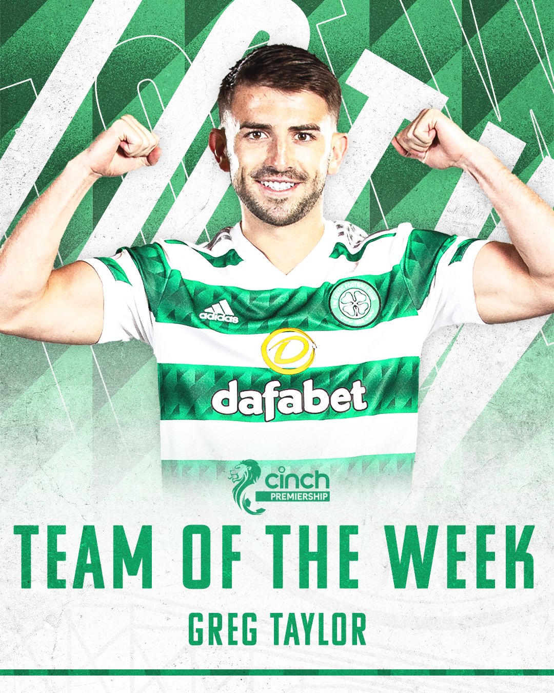 Celtic Football Club on X: 👏 Congratulations to Greg Taylor who has been  named in the @spfl #TOTW! 👏 #cinchPrem