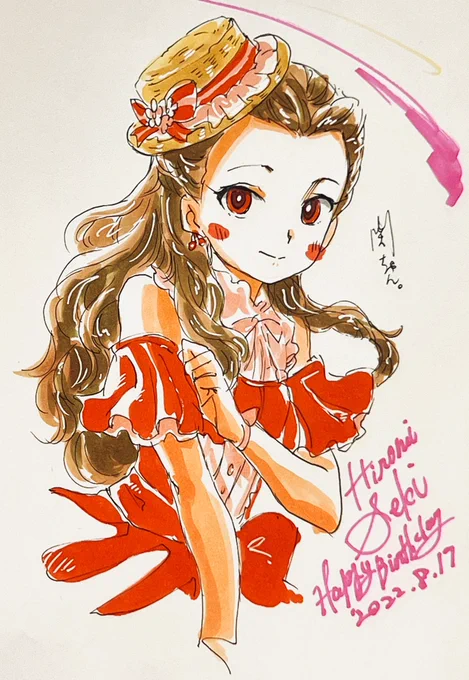 カントリー・ステップ衣装関ちゃん。関ちゃんお誕生日って事で。 