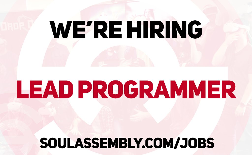 SoulAssemblyLTD's tweet image. We&apos;re #hiring! 
Looking for a #LeadProgrammer to join our growing team🌱

✅Ready to manage a team pushing the limits of quality and performance
✅Excited to work alongside other leads and Directors

Check out our website for more information
bit.ly/3QMC7tJ

 #gamejobs