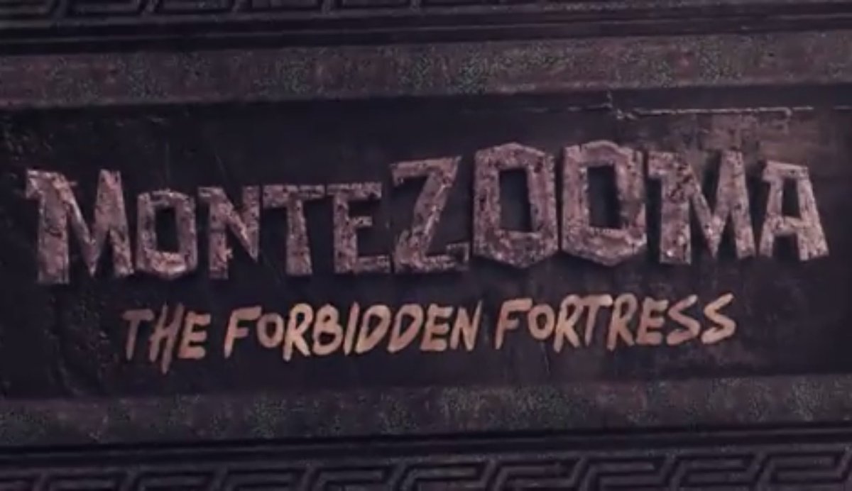 AmusementInside's tweet photo. Montezooma, The Forbidden Fortress, reopens at Knotts Berry Farm in 2023. https://t.co/VH1KENpmws