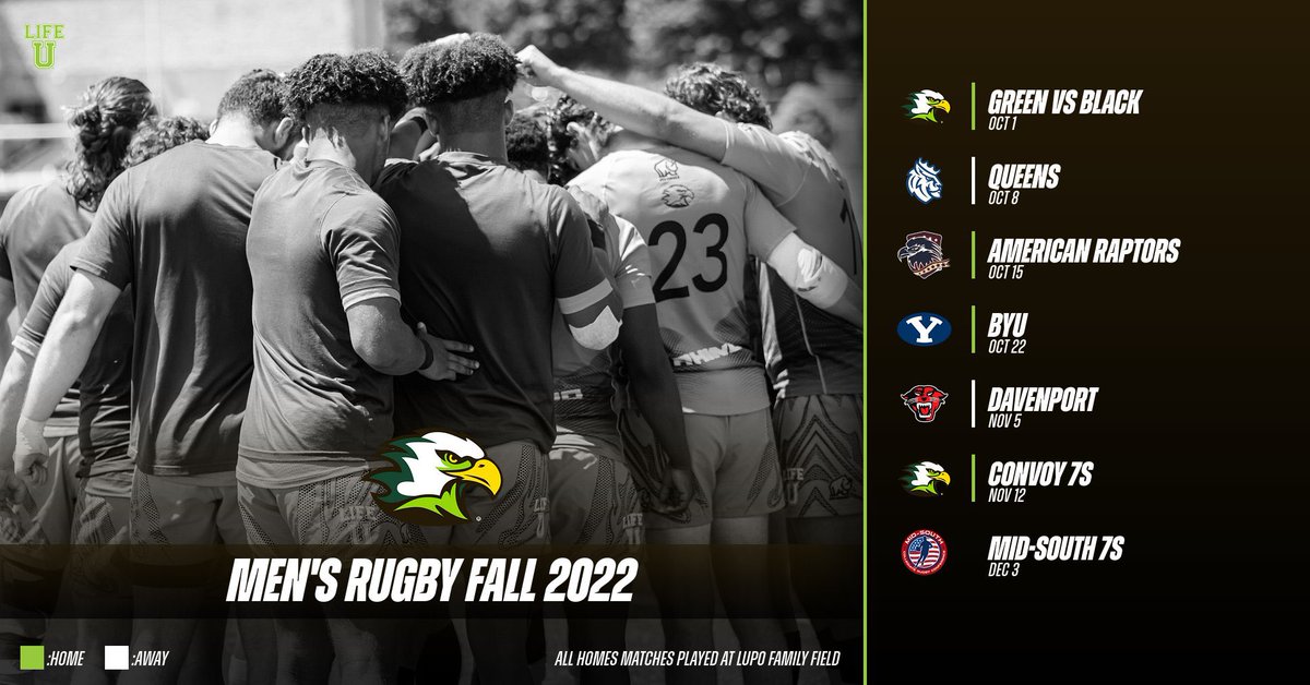 lifeumrugby's tweet photo. This fall is going to be interesting!
For full details and JV fixtures visit https://t.co/ohM5E2HE7U
#AHA #lifeurugby #d1arugby #lifeu #collegiaterugby #collegiateathletics #crossovergame https://t.co/gyZxwebGrW