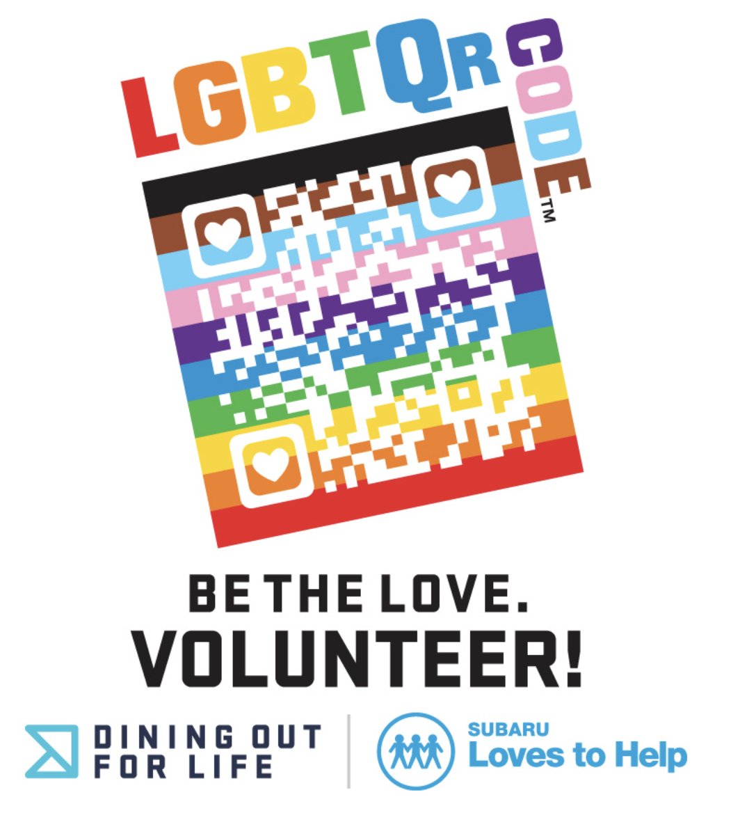 The LGBTQr Code tweet media