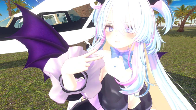 きょうのぶいちゃ!みんなでワールドめぐりしたー!びすくさんの悪魔セレスティアちゃんかわよい 