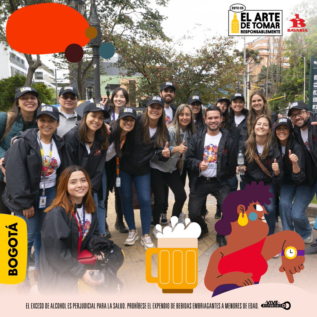BAVARIA_OFICIAL's tweet photo. ¡Queremos que esté #TBT perdure por siempre!
Está es la muestra de unión del equipo #BAVARIA que disfruta compartir #ElArteDeSaberTomar. Acá nuestras memorias de una jornada llena de arte, música y conciencia de consumo responsable. #ViveResponsable https://t.co/125kgSfgkx