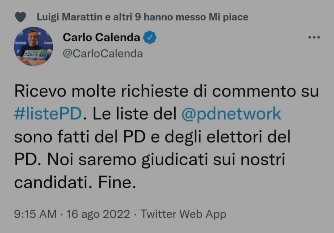 Laila76913893's tweet photo. D'accordo,
giustissimo.
Però i voti non si raccolgono solo 
dall'astensionismo.
Il comportamento di
@EnricoLetta  verso #Baseriformista va sottolineato.
È un elettorato che
dovrebbe esserci affine.
@marattin ( Calenda
non ci sblocca) https://t.co/XOp0PcaJvd