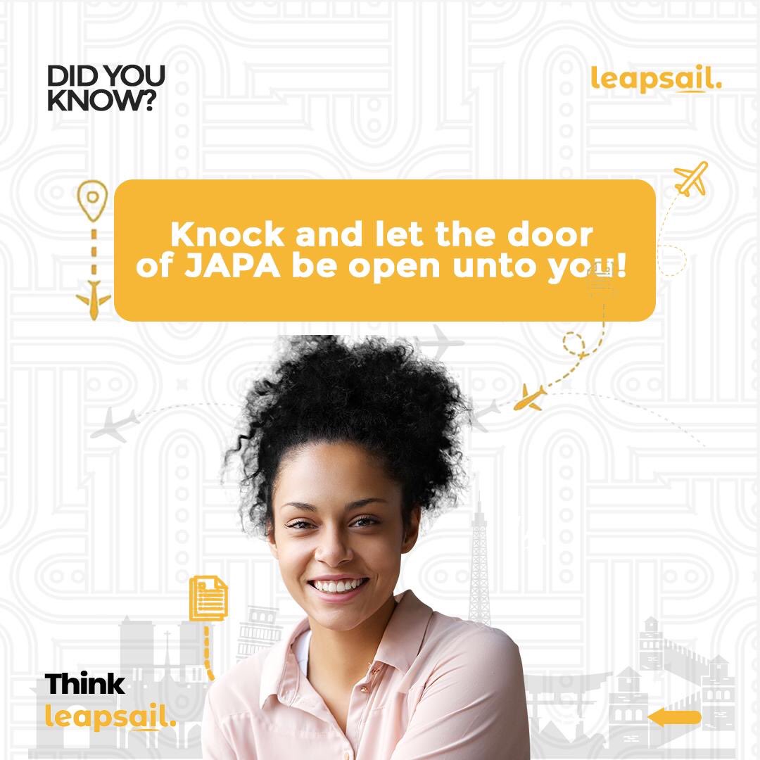 leapsail's tweet photo. Contact us today to get your JAPA plan stated! 

Think Leapsail https://t.co/zbBZelMFod