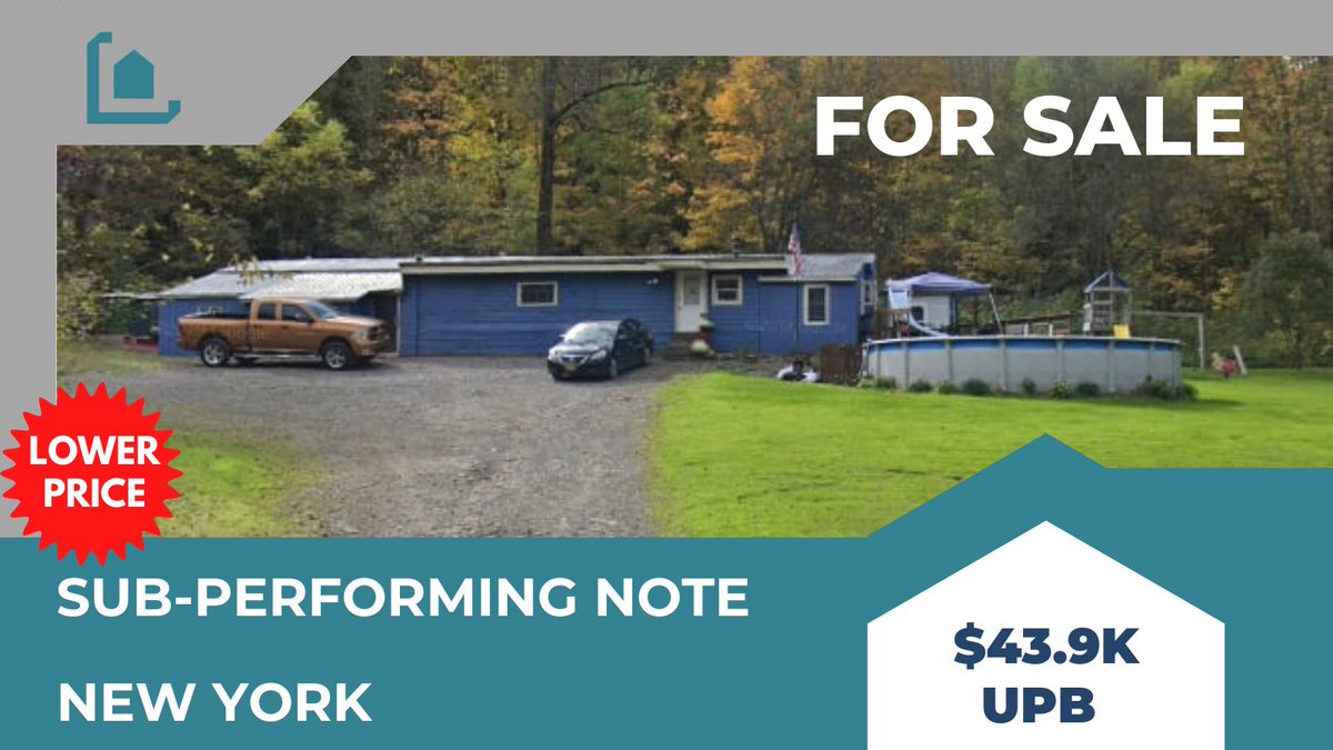 LabLendLLC's tweet image. ‼️ PRICES JUST GOT LOWERED ‼️

Check out our notes for sale...

Performing Note in GA: paperstac.com/for-sale/20220…

Sub-performing Note in NY: paperstac.com/for-sale/20220…

#notesforsale #noteinvesting #labradorlendingllc