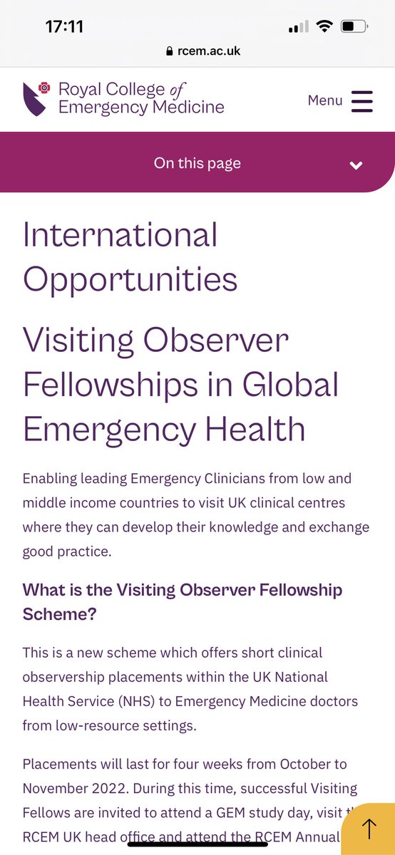 GHPforDoctors's tweet photo. 1. For colleagues based abroad - visiting observer fellowships - https://t.co/1VF6ThVhiu https://t.co/VPJKJkCMU1