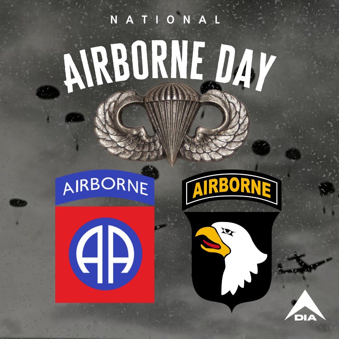 diaapparelco's tweet photo. #DIA #diaeveryday #diamindset #airborne #nationalairborneday #101stairborne #82ndairborne #curahee #bandofbrothers #wwii #ww2 #usarmy #army #remember #neverforget #wehonor https://t.co/dHc1PjIfdr