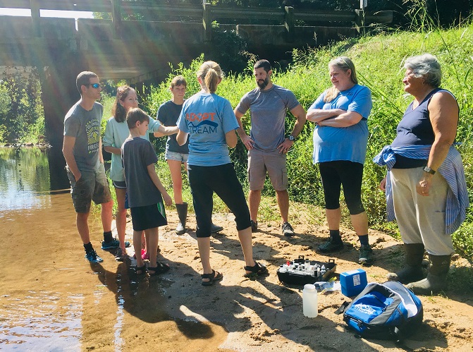 SC_DPH's tweet photo. The SC Adopt-a-Stream volunteer program for monitoring water quality celebrates five years of protecting waterways across the state. Read the full news release here: https://t.co/07RktWrnrl https://t.co/cngHR4wY59