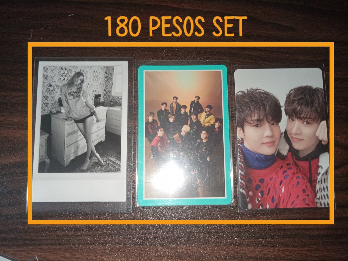 sofielgood's tweet photo. WTS | LFB | PH | ONHAND
#sofielgoodsells
🌸ASSORTED PHOTOCARDS🌸
💵150-180 pesos per set
- onhand
- mint condi
- selling per SET
(See picture below)
Kindly DM me if interested and to claim~
tags: xdh xdinary heroes gunil ode treasure rosé svt dicon hoshi seventeen bp doyoung https://t.co/sduuI7Rf9N