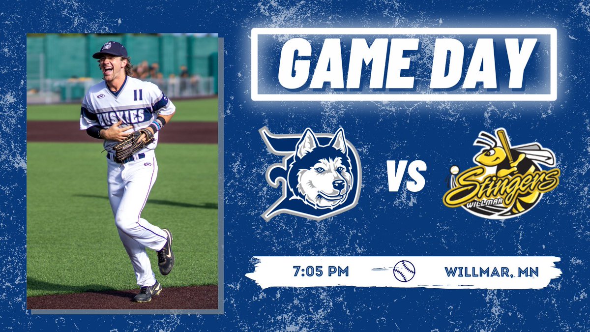 DuluthHuskies's tweet photo. 🐺Time to conquer the Great Plains🐺
The Huskies face the Willmar Stingers TONIGHT for the division championship!
Tune in at 7:05 CT on ESPN+🏆
#RollSkies #RaiseHowl https://t.co/AYCKpRyUXr