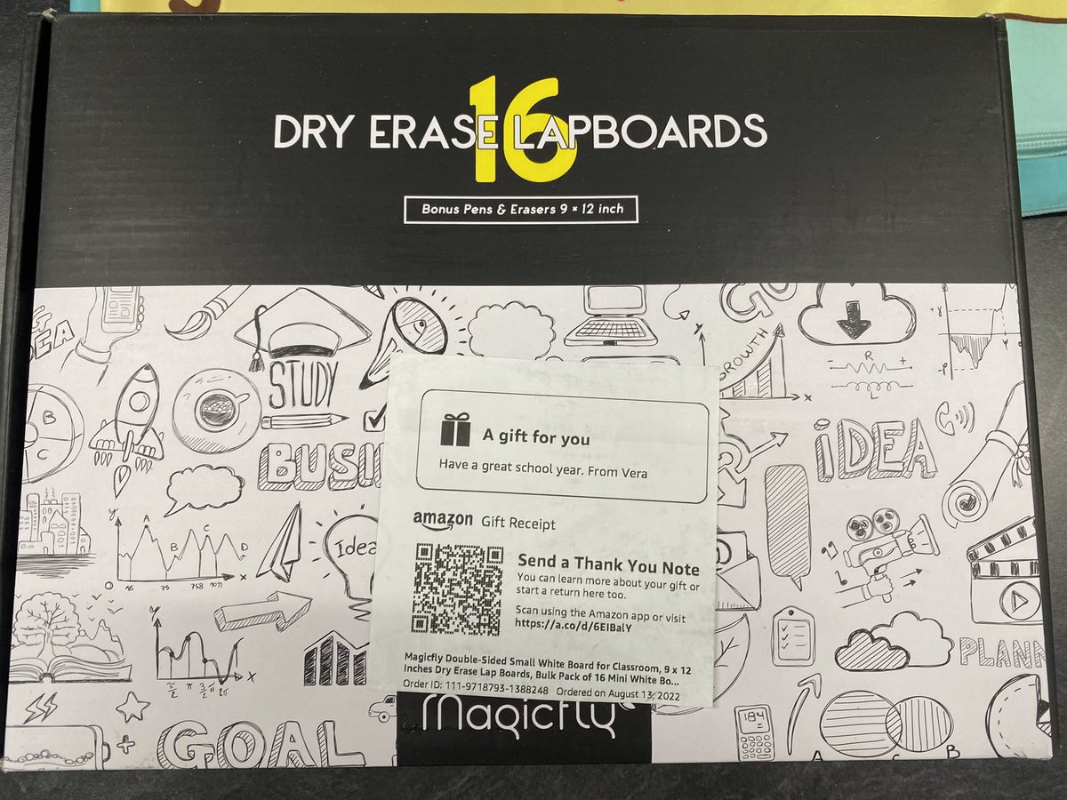 maricunning's tweet photo. Thanks so so much Vera!!! I appreciate you so much! Dry erase boards! Yayyyyy👏👏👏 https://t.co/A2uU2iAYO6