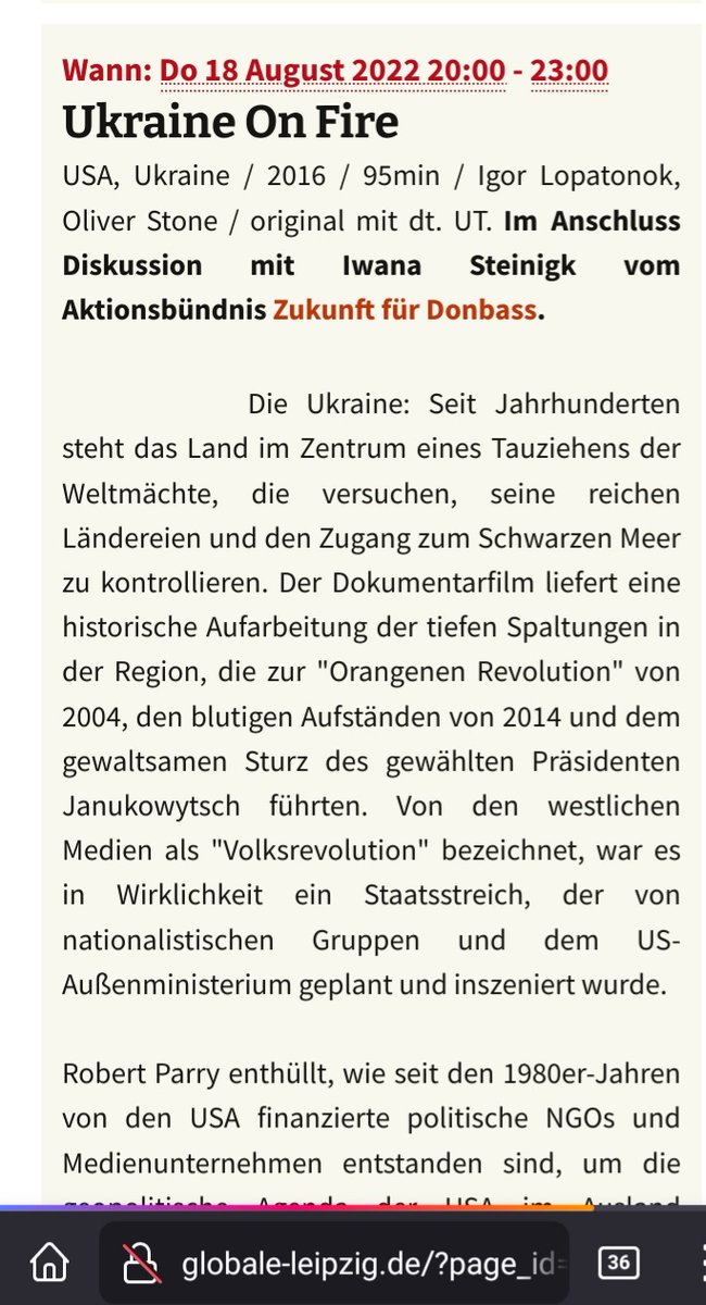 Was für ein gefährlicher Verschwörungsquatsch bei der globale Leipzig. #distubthis #shutup