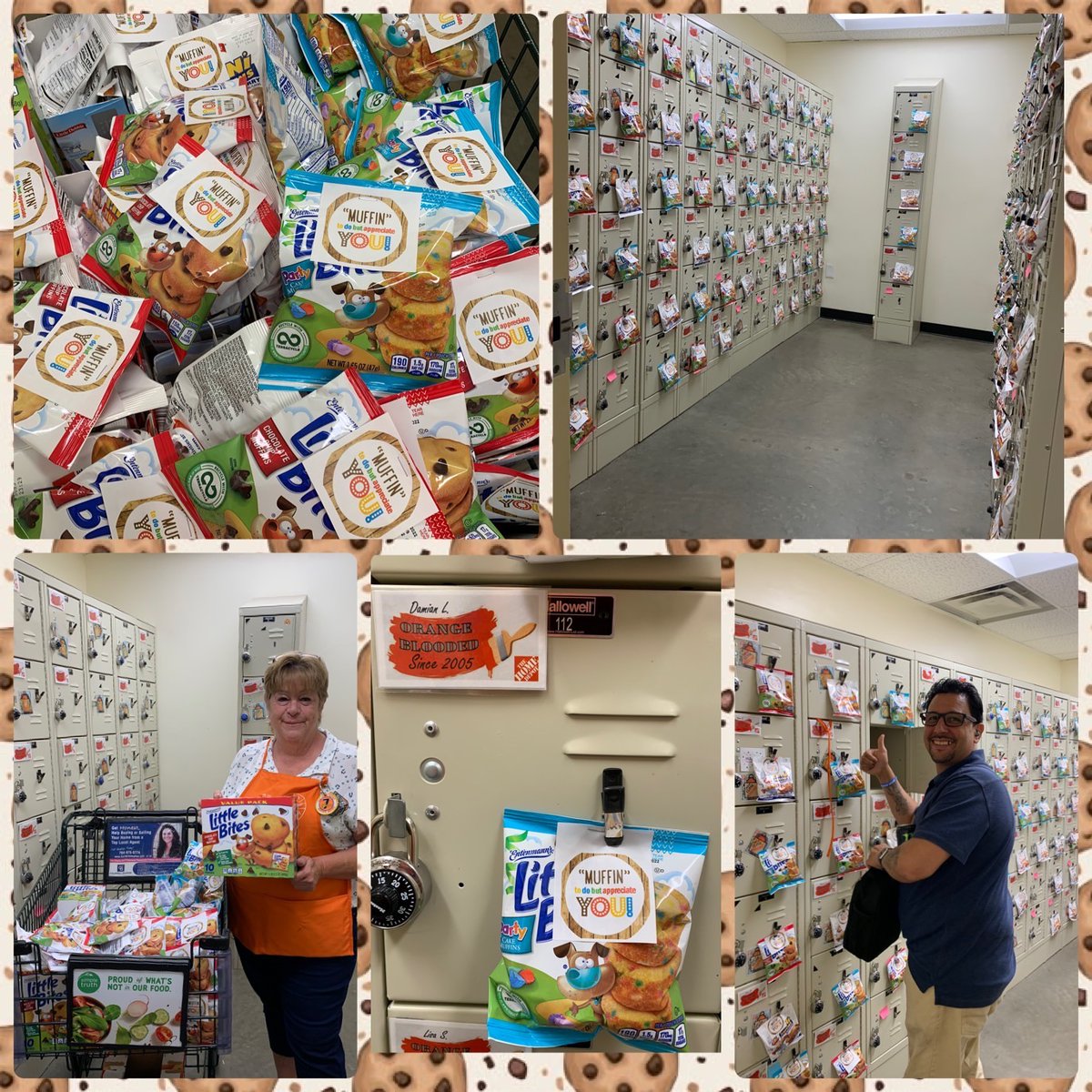 “Muffin” to do but appreciate you! Our 🧡 family means the🌎 to us and they enjoy sweet treats 🧁as a small token of our appreciation. #muffins #THDfamily🧡#GreatPlaceToWorkAndShop #JustBecause