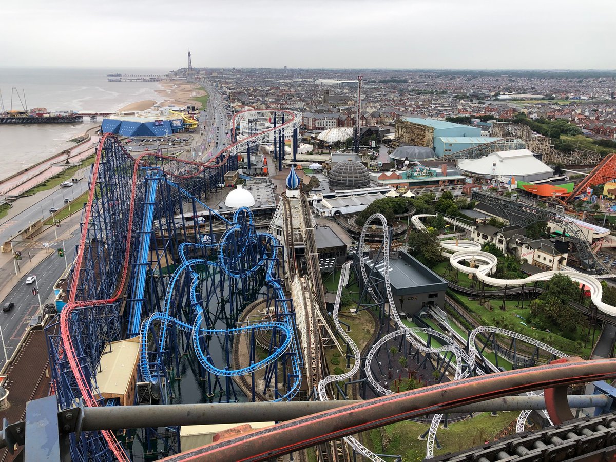 ScottFaisFun's tweet photo. Happy #NationalRollerCoasterDay to you @AndyHygate-the best tour guide up The Big One-in the UK at @Pleasure_Beach! #IAAPALovesCoasters https://t.co/poSnLAawrR