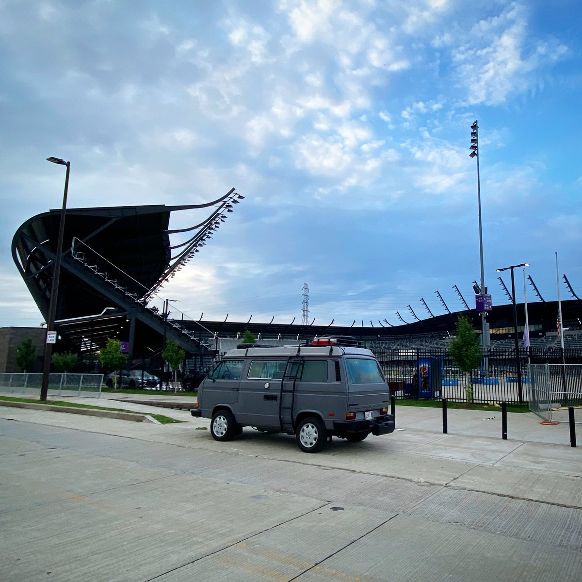 Felt cute. Might delete later, idk. 😆
____________________
 #bink #adventure #vwcamper #volkswagen #vwbus #campervan #vanagon #westfalia #vanlife #camper #vwt25 #vanagonlife #adventure #vwtransporter #vanlifediaries #footballstadium #t3camper #soccer #soccerstadium #futbol