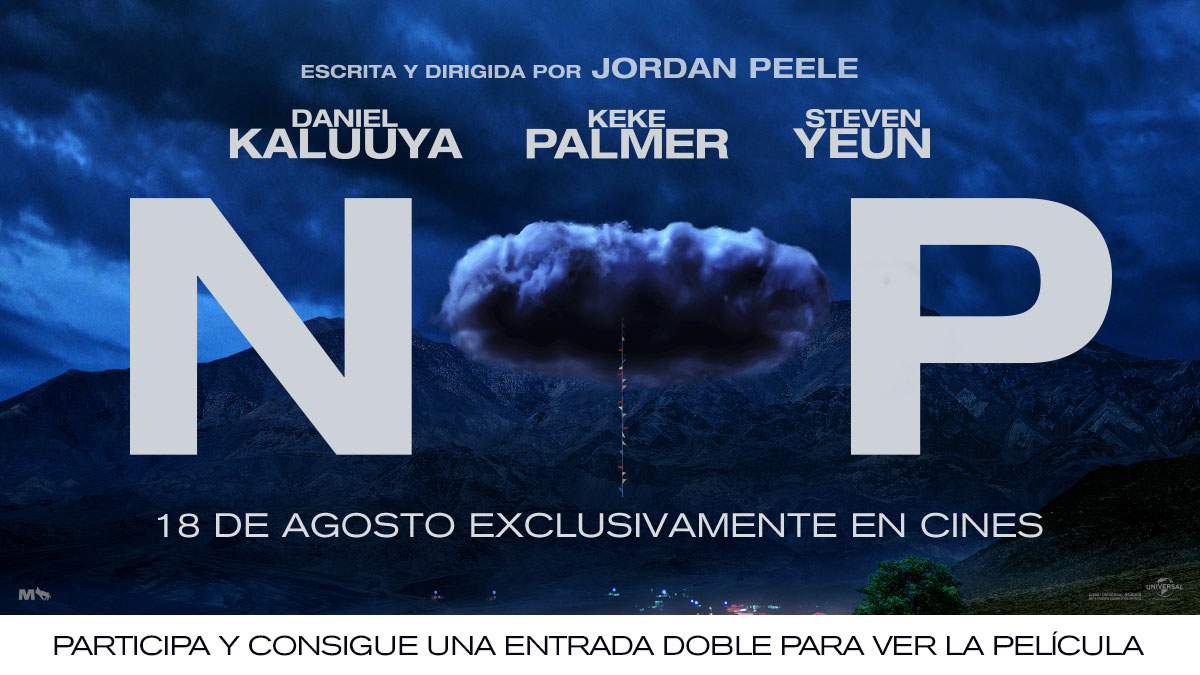 ¿Quieres ir al cine de la mano de <a href="/Universal_Spain/">Universal Pictures</a>?

🍿 SORTEAMOS 5 ENTRADAS DOBLES PARA ¡NOP!

✅ Sigue a <a href="/Areajugones/">Areajugones</a> y haz RT
✅ Comenta con #cineNOP por qué deberías ir tú a ver la película

Ganadores el viernes 19 🍿