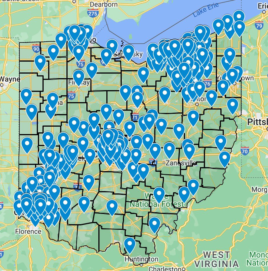 🚨 🚨 You think you’re alone in wanting to battle statehouse extremism? Think again! In less than 3 months, 913(!) of you have become monthly members of Blue Ohio, a crowd-funding organization whose core mission is to support often overlooked statehouse candidates.. 1/