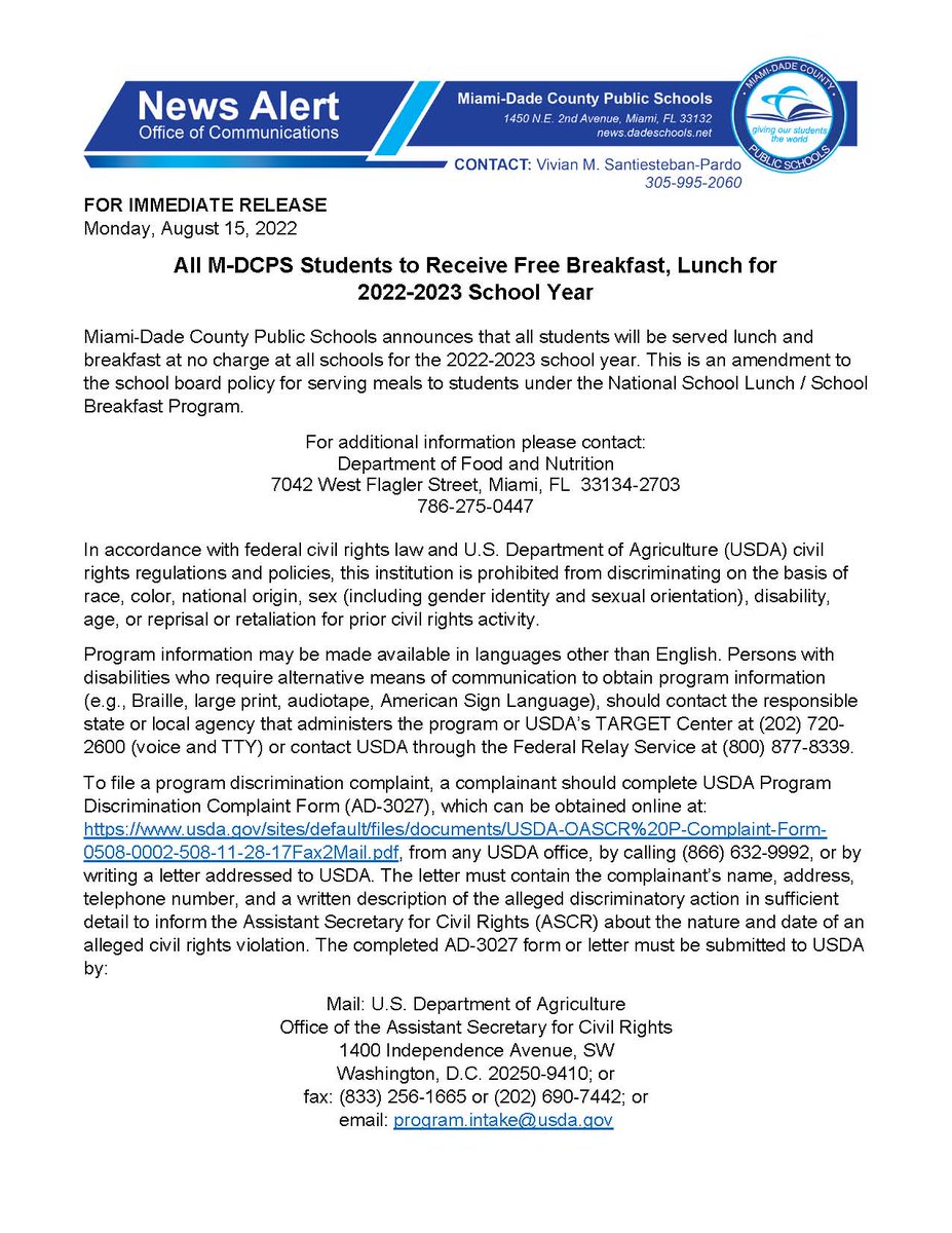 Miami-Dade Schools tweet media