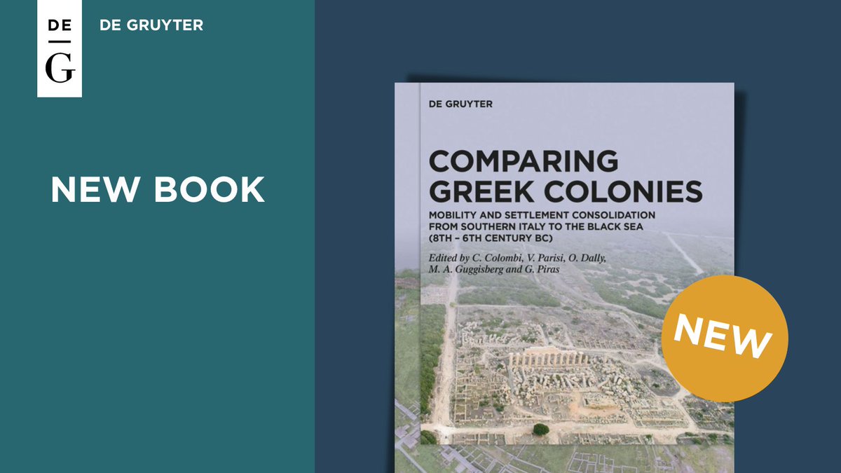 dg_classics's tweet photo. This new volume focuses on Greek colonization from a cross-cultural perspective by analyzing the two distant regions, Southern Italy/Sicily and the Black Sea, and their process of colonization.
#greekcolonies #ClassicsTwitter
๐https://t.co/RUf05SHsSB https://t.co/HBbKIyCnat