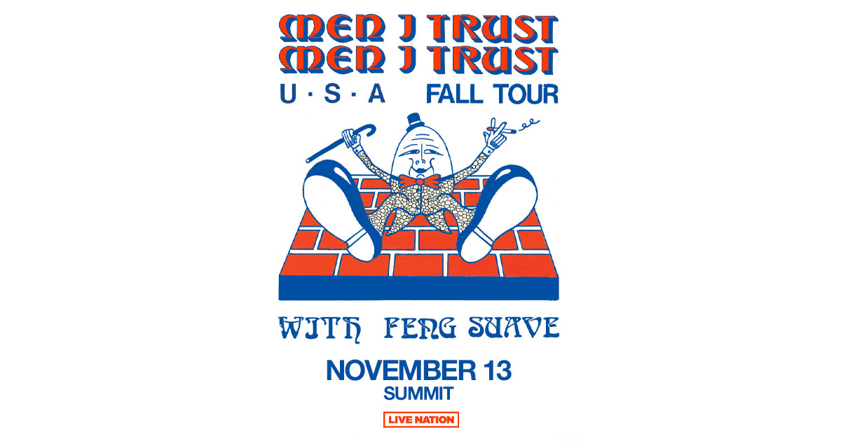 Just Announced 🥚 @menitrust is bringing their dreamy sound to Summit with @FengSuave on 11/13! 🎫 Presale | This Wednesday | 10am | Code: APPLAUSE 🎫 On Sale | This Thursday | 10am 👉 livemu.sc/3PqqPtY