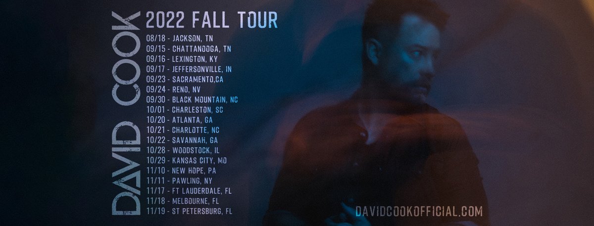 David Cook News/Info (@foolsapril64) on Twitter photo Who is ready for <a href="/thedavidcook/">David Cook</a> LIVE?! 🤩Check out upcoming David Cook Fall Tour (full-band🤘) dates at DAVIDCOOKOFFICIAL.COM/EVENTS ... kicking things off while it's still HOT on 18-AUG (THU) at 🍺<a href="/drinkhubcity/">Hub City Brewing</a> in Jackson, TN w/spcl. guest <a href="/lolomusic/">LOLO</a> Who is ready for <a href="/thedavidcook/">David Cook</a> LIVE?! 🤩Check out upcoming David Cook Fall Tour (full-band🤘) dates at DAVIDCOOKOFFICIAL.COM/EVENTS ... kicking things off while it's still HOT on 18-AUG (THU) at 🍺<a href="/drinkhubcity/">Hub City Brewing</a> in Jackson, TN w/spcl. guest <a href="/lolomusic/">LOLO</a>