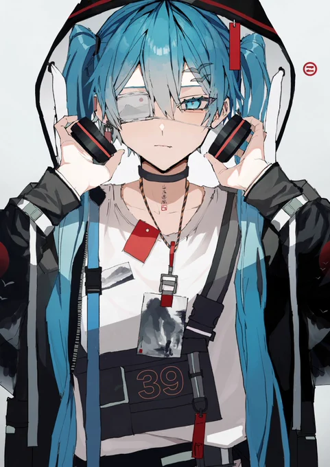 山水画風#初音ミク 