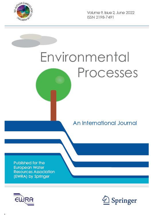 SpringerGeo's tweet image. New #EnvironmentalProcesses (Vol. 9/2) link.springer.com/journal/40710/… with 20 new articles. Why not submit your next paper to the journal? More info: springer.com/journal/40710 Check Springer Compact Deals bit.ly/3pOMNuw to see if you as author are eligible for OA support
#EWRA
