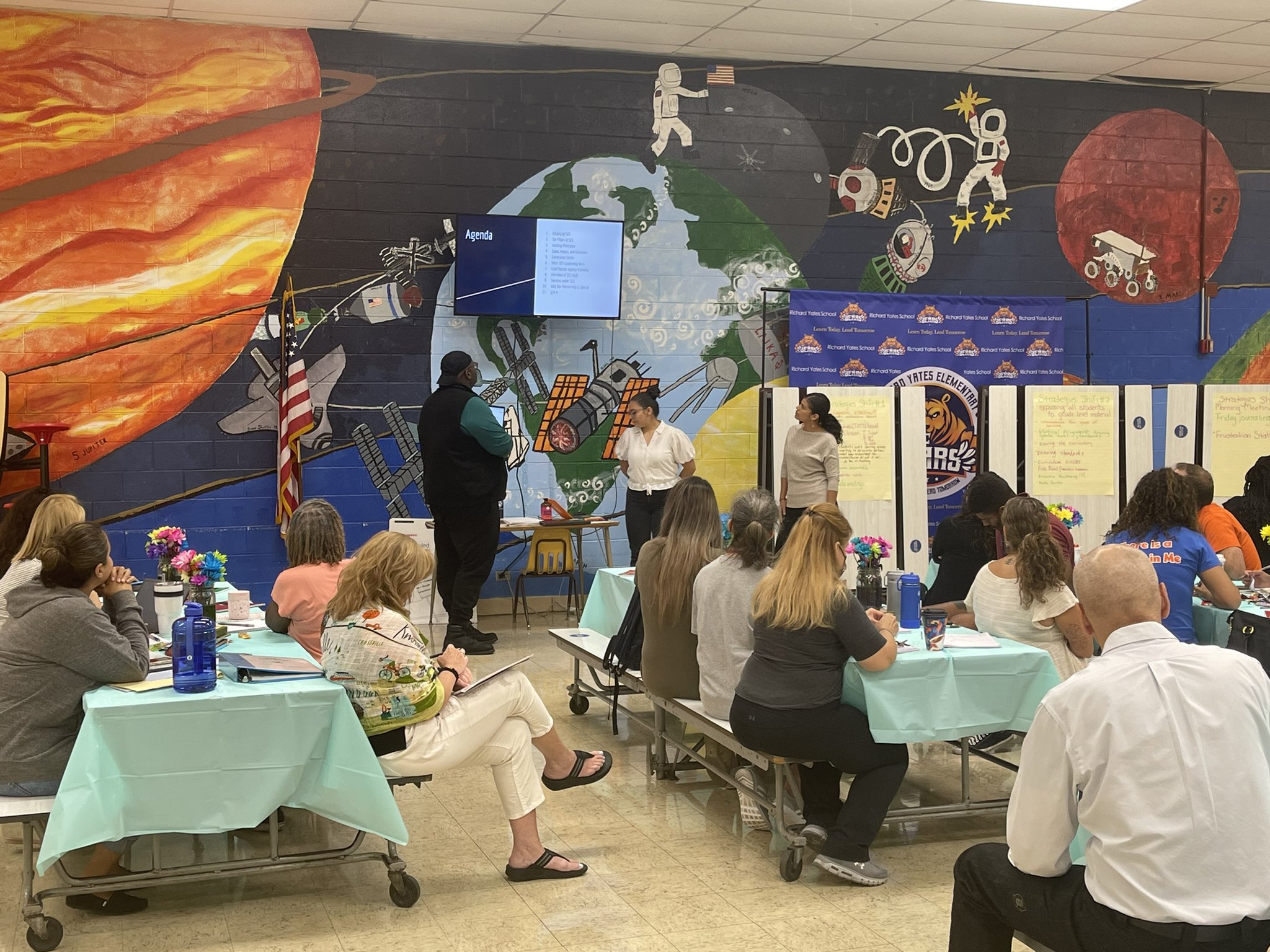 Richard Yates on Twitter "Teachers at Yates Elementary School are engaging in the 3 shifts of