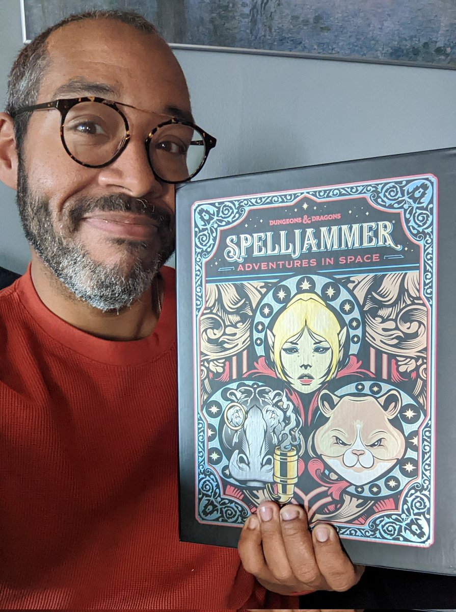 MrEddieCooper's tweet photo. This is what a happy nerd looks like!
#nerd #nerdjoy #DnD #dungeonsanddragons #Spelljammer https://t.co/a7YLDRKi9V