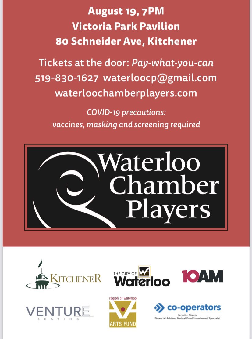 iantanner's tweet photo. This Friday, I’ll be performing my first-ever solo show with an orchestra!  Really looking forward to it!  If you’re in the Kitchener area, come check it out! https://t.co/We6TbsjR4V