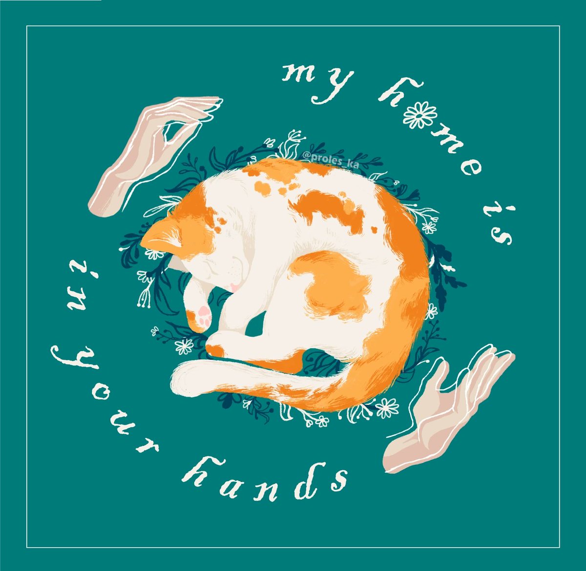 proles_ka's tweet photo. We must not forget that we are a home for our pets.

#digitalart #artistsontwitter #pets https://t.co/NHxq1Tdha9