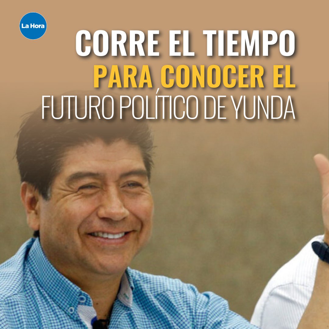 lahoraecuador's tweet photo. Tras un proceso que lleva casi un año dilatado, este 16 de agosto el TCE tratará la causa de Yunda y mañana (17 de agosto) se conocería si pierde o no sus derechos políticos. Entérate más 👉https://t.co/V0d2os4ynM https://t.co/k0KYqx5a9R