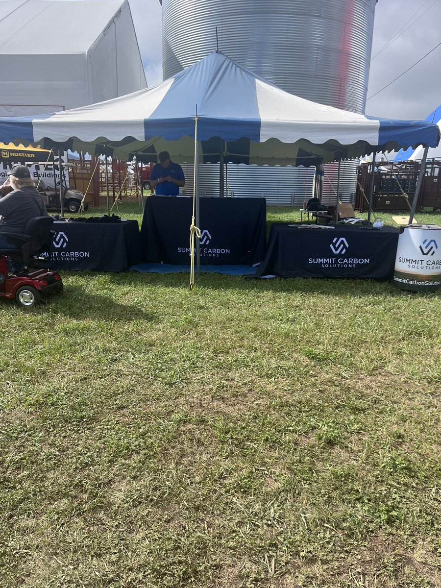 I’ll pay the cart rental, plus $500, to anyone that “loses control” of a golf cart and takes out the Summit tent at Dakotafest