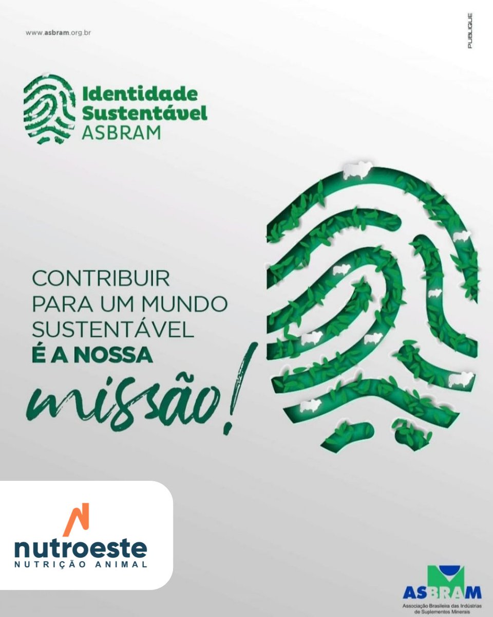 NUTROESTE's tweet photo. A Pecuária está cada dia mais buscando soluções inovadoras para reduzir as emissões de metano, nitrogênio e amônia provenientes da produção animal.

Saiba mais em: @asbram_org 
.
#nutroeste #nutricaoanimal #pecuaria #pecuária #pecuariadecorte #gadodecorte https://t.co/rUI7nPHMQN