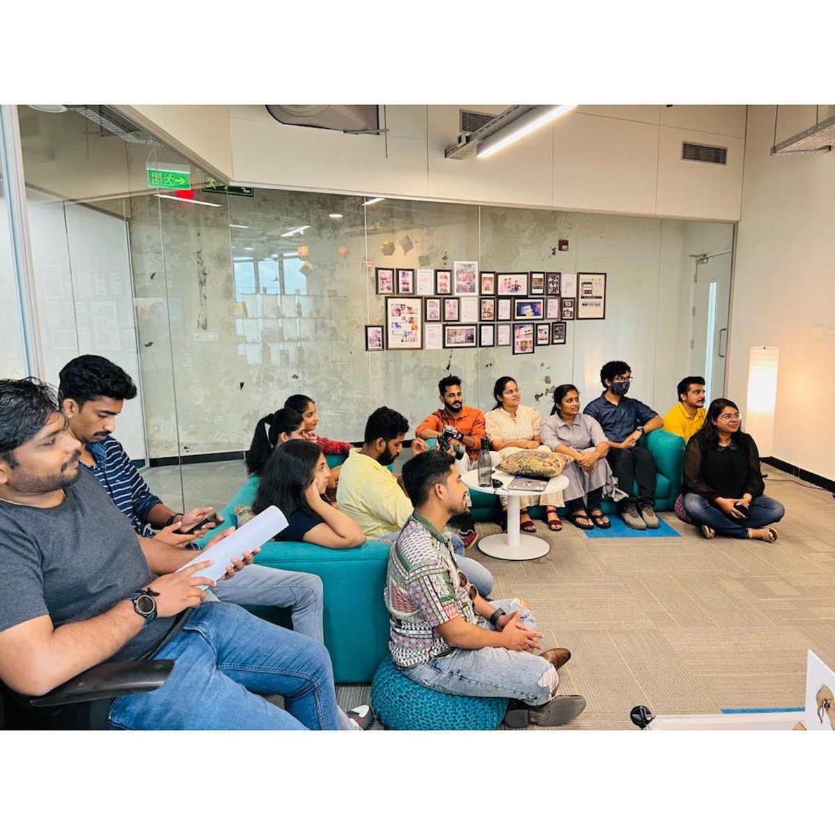 john_mathew's tweet photo. #RT @riafytech: Here’s a glimpse at our Spark Friday at Riafy HQ! https://t.co/yzM76YmZdk