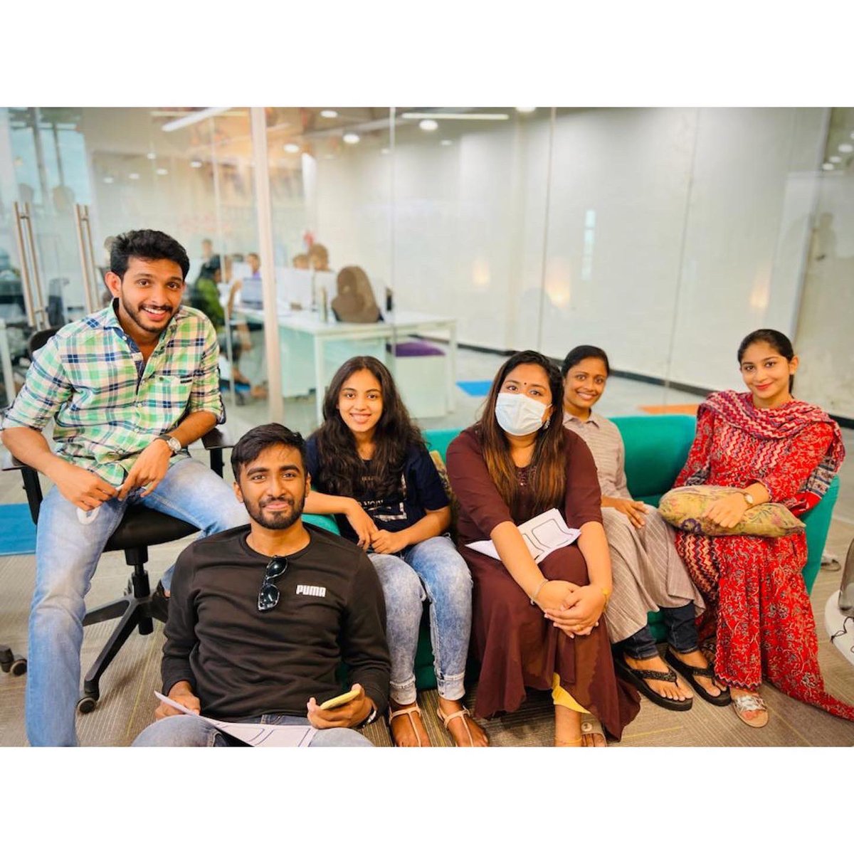 john_mathew's tweet photo. #RT @riafytech: Here’s a glimpse at our Spark Friday at Riafy HQ! https://t.co/yzM76YmZdk