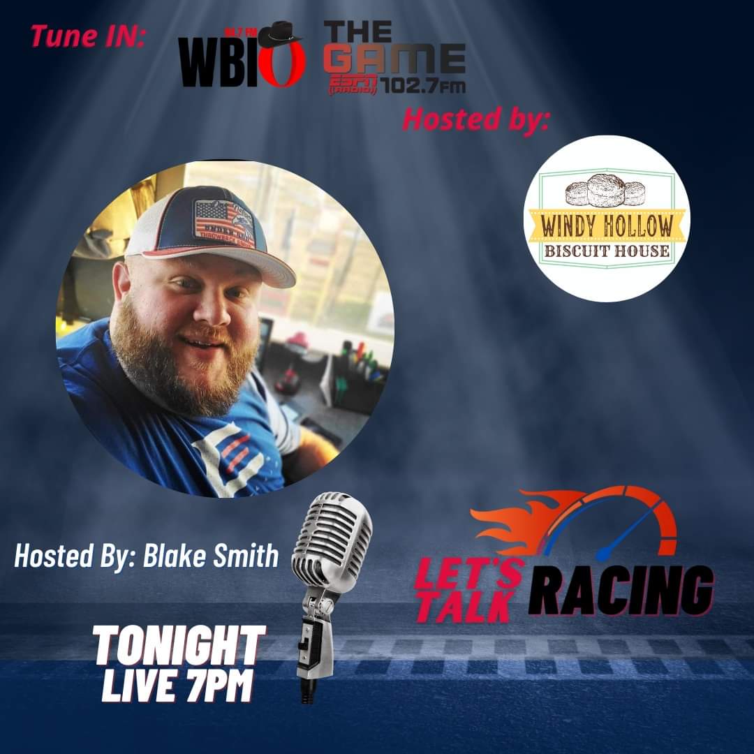 blakeonthemic's tweet image. All kinds of racing to talk about on @1027TheGame today. I'll join the #LA5OWB fellas at 5pm then tune into #LTR1027 beginning at 7pm!