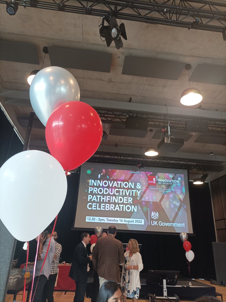 What a fantastic turnout for our Innovation Pathfinder project celebration event. It has been a fantastic project to work on, with great companies and our talented students and graduates. #staffsinnovation
