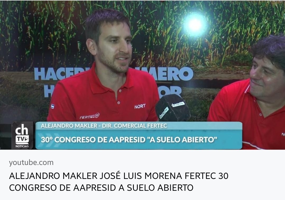 FERTEC SA tweet media