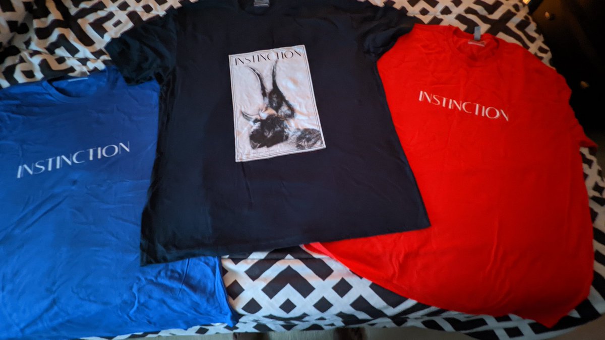 RalphHaley10's tweet photo. Decisions, Decisions.
The easy one is the console I'll be playing @InstinctionGame on and that would be @GoogleStadia !
Thanks @InstinctionGame for the merch...
#instinctionmerch #itribe https://t.co/zscSAWYQcJ