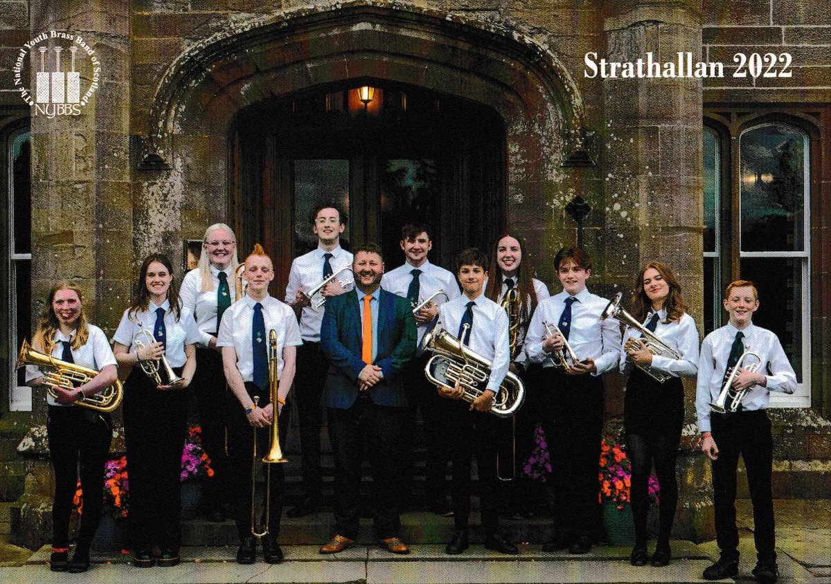 At this year’s NYBBS summer course, the Coalburn Brass Band Family organisation had 12 of our wonderful, young, musicians attending the course. Our players put on an amazing show at the end of the hard-working week at the Albert Halls in Stirling. coalburnbrassbandfamily.co.uk/nybbs22.html