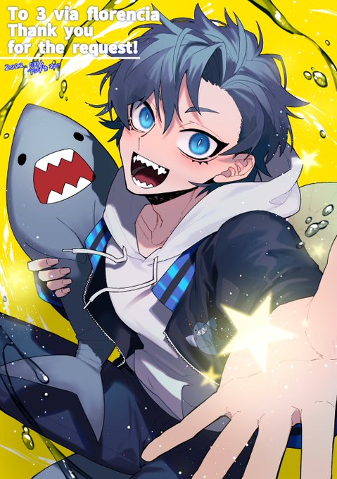 「shark」 illustration images(Latest)｜21pages