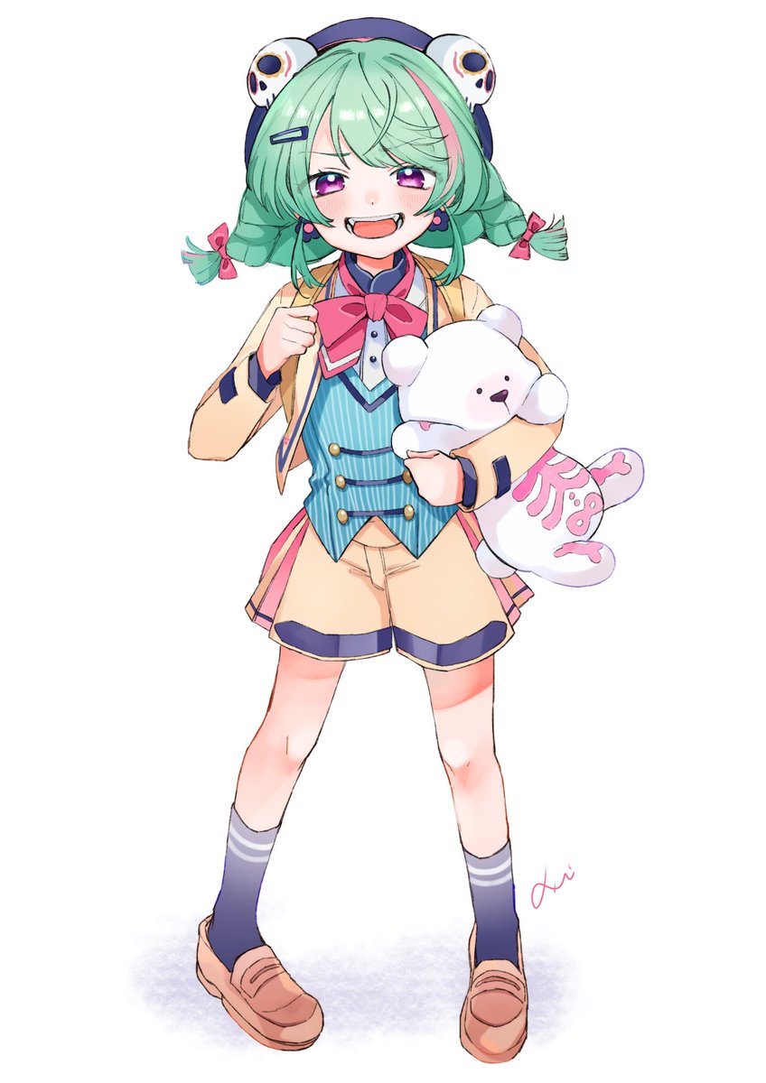 「やひろちゃん新衣装かわいかったナァ過去絵再掲しちゃお 」|ホ塔のイラスト