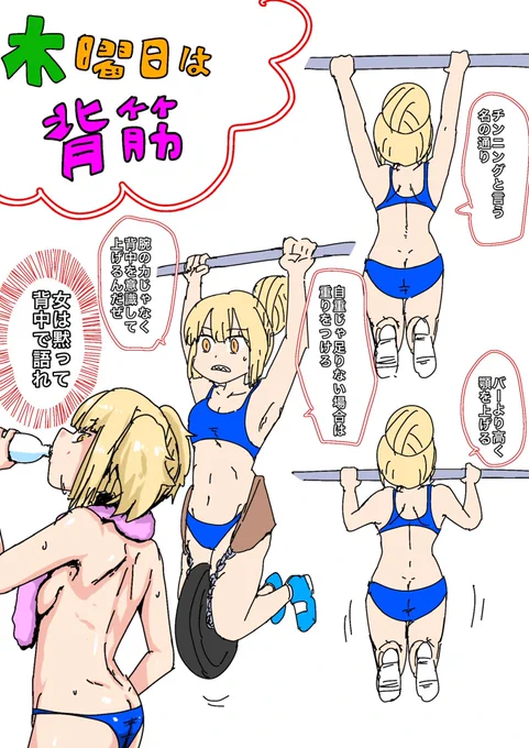 U96
筋トレするってよ 