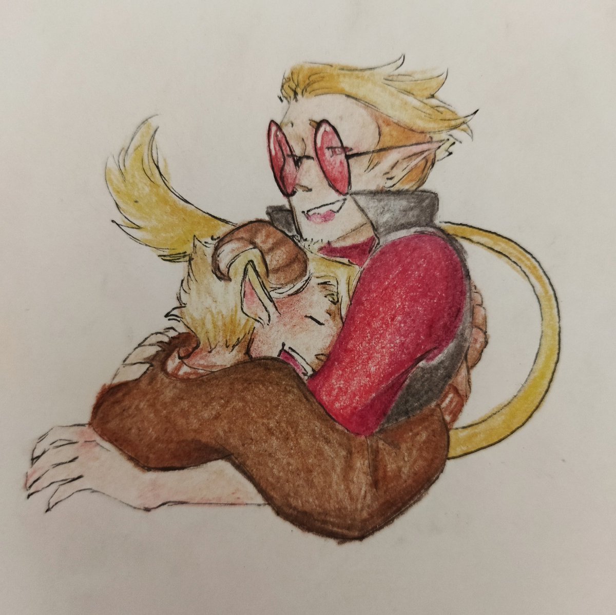 Dragonsson13's tweet photo. A few hugs I recently drew.
For people that need them now.

#Hermitcraftfanart #hermittwt https://t.co/GOPLNTn8vi