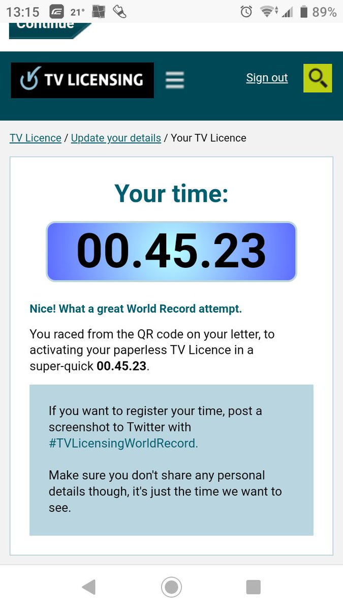 sadieandkevin's tweet photo. Apologies, barely caravan related... but do have a great day and the next vlog should land in over a week or so. 
#TVLicensingWorldRecord https://t.co/hBuVjuRATA